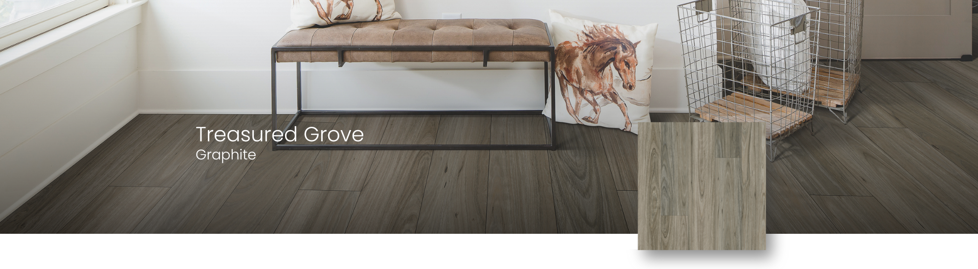 Luxury Vinyl LuxeCraft Flooring by Karastan in a trendy home